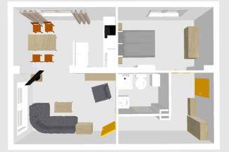 Equipment of ASTRA apartment